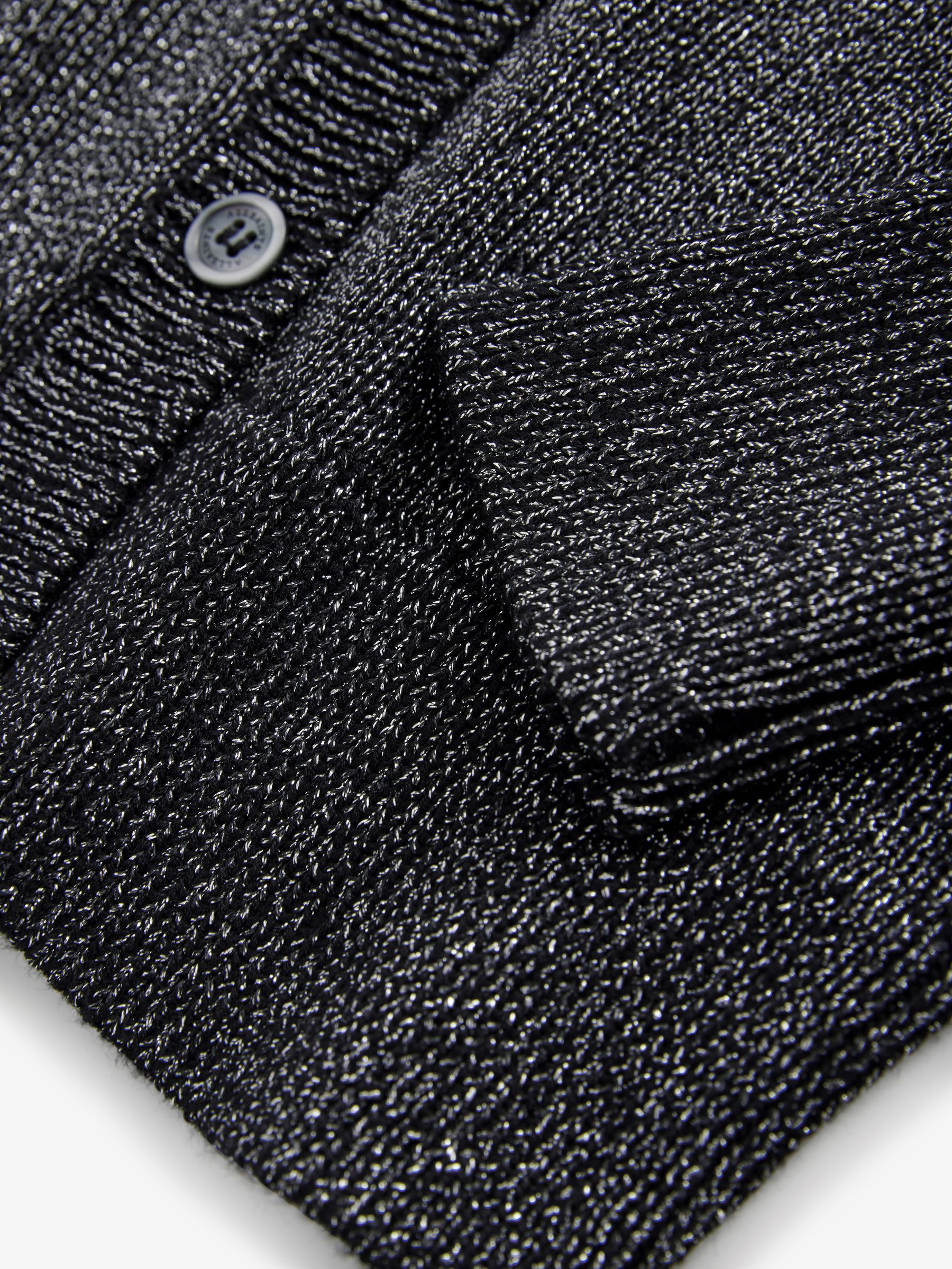 SmallSaints Lyra gebreid meisjesvest met glitter