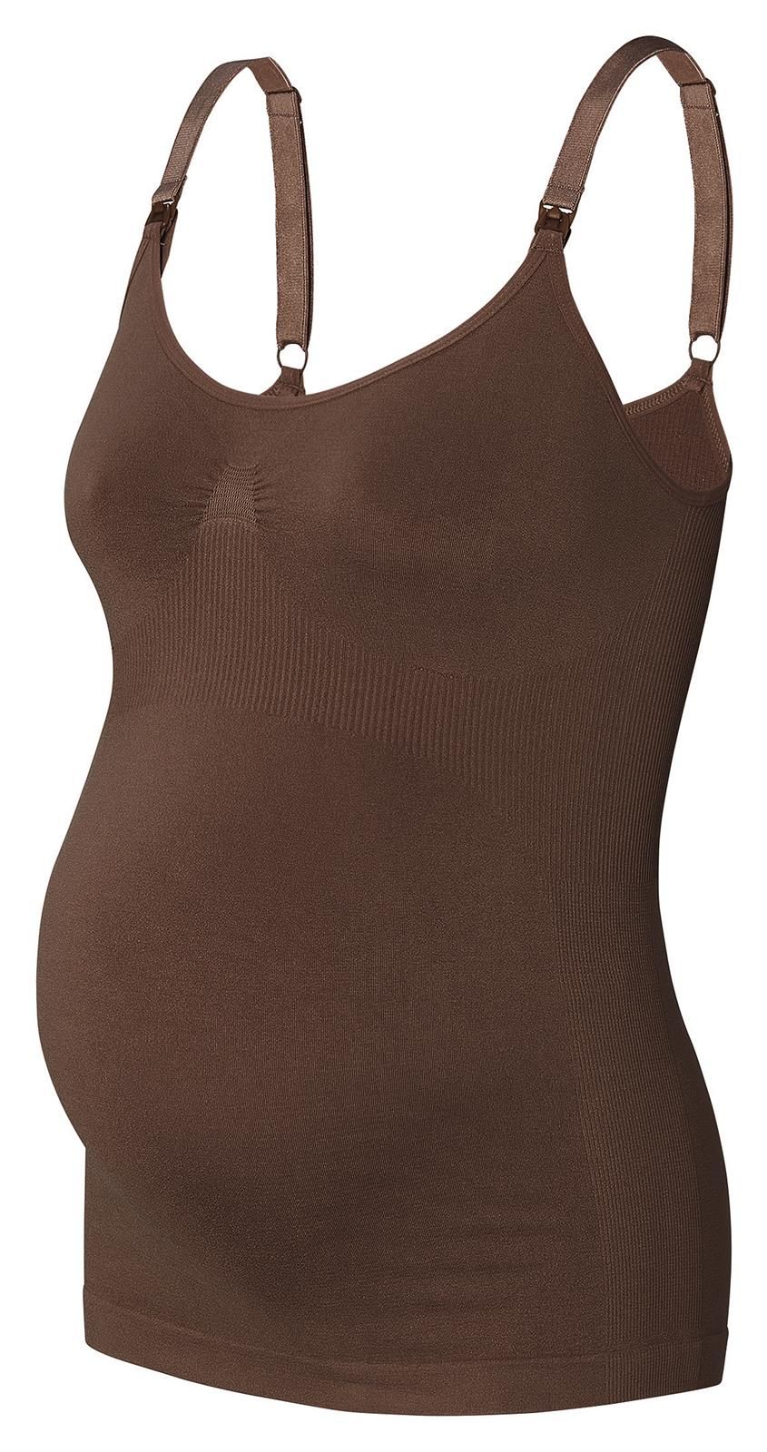 Noppies Maternity Voedingstop Evi Sensil Breeze - Coffee Bean