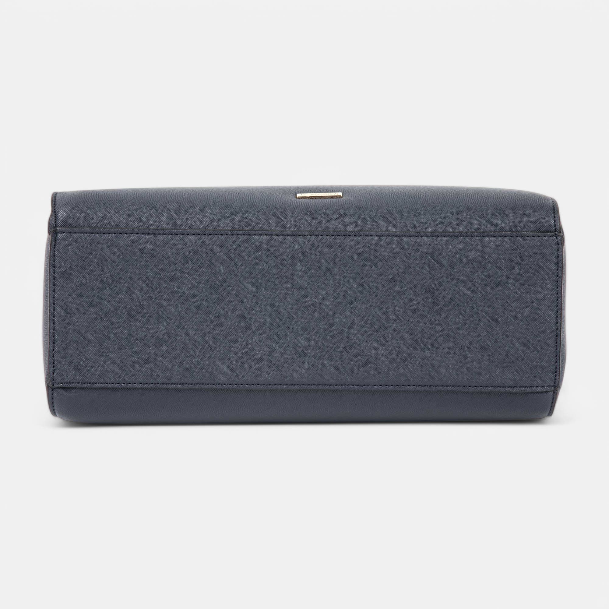 Sac à main bleu marine