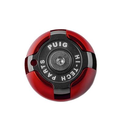 Bouchon de carter d'huile Puig Aluminium - Rouge