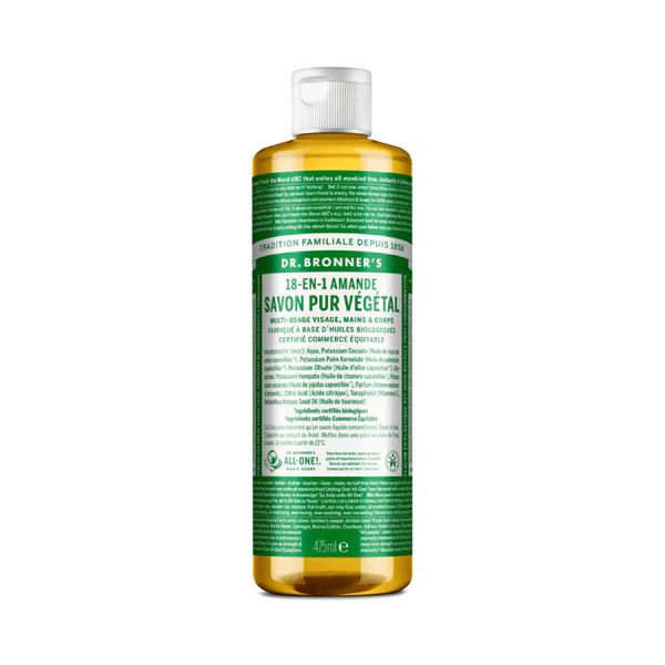Dr. bronners Savon Liquide Amande 240 ml