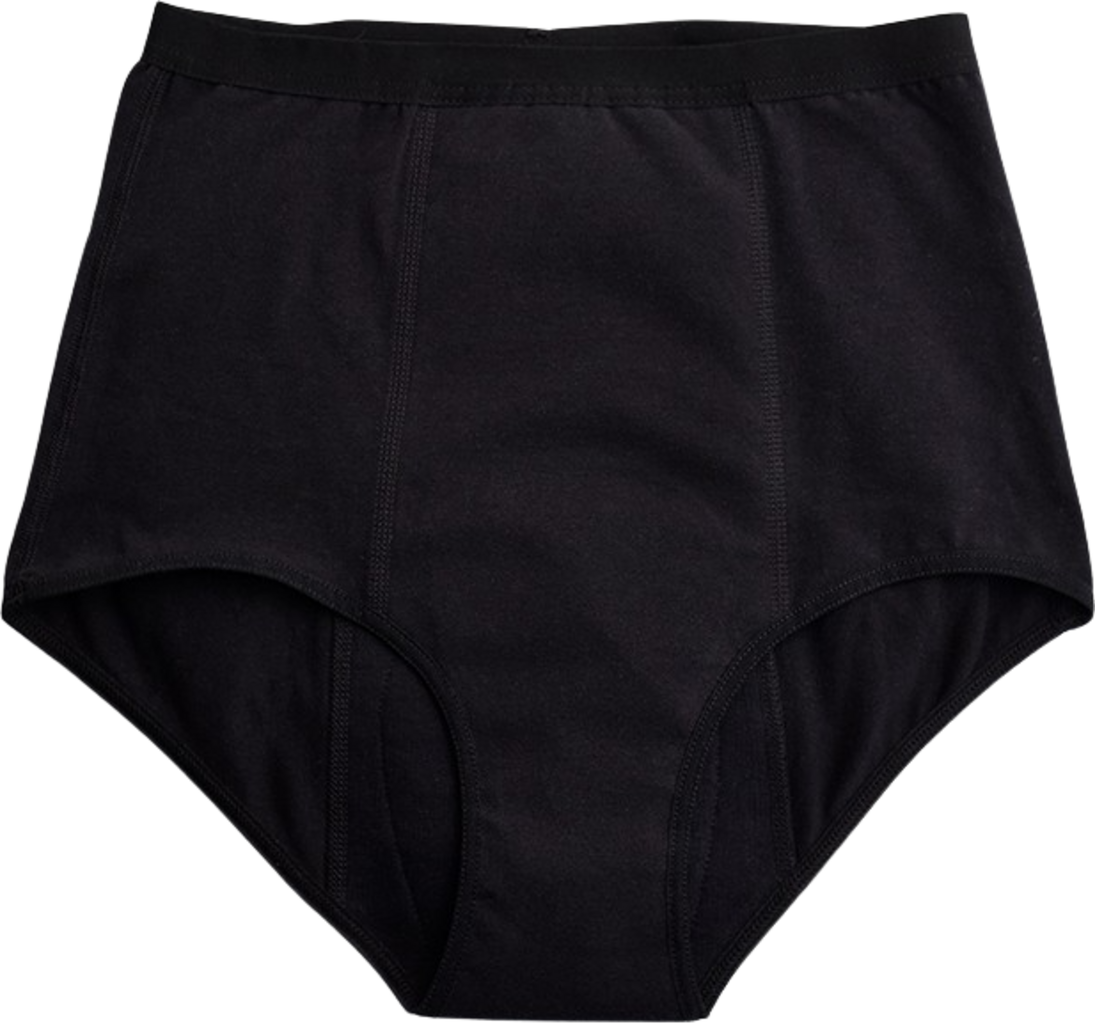 Imse  High Waist Periodenslip Light Flow Schwarz, L