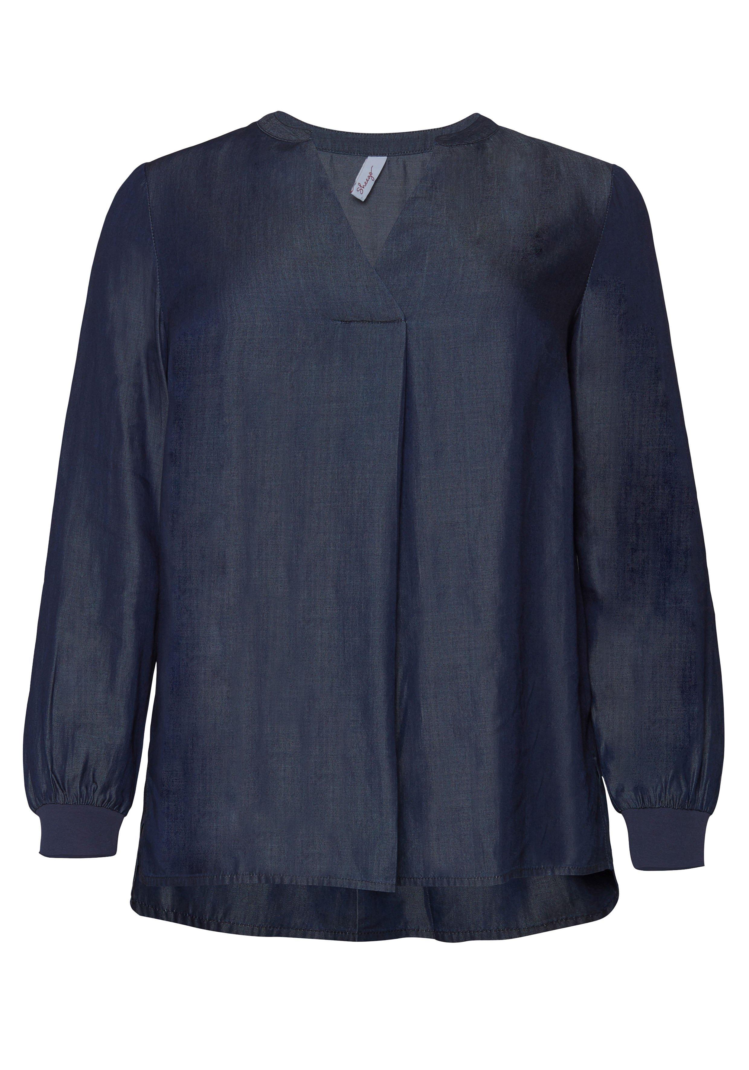 Tunika in Denim-Optik, aus TENCEL™ Lyocell