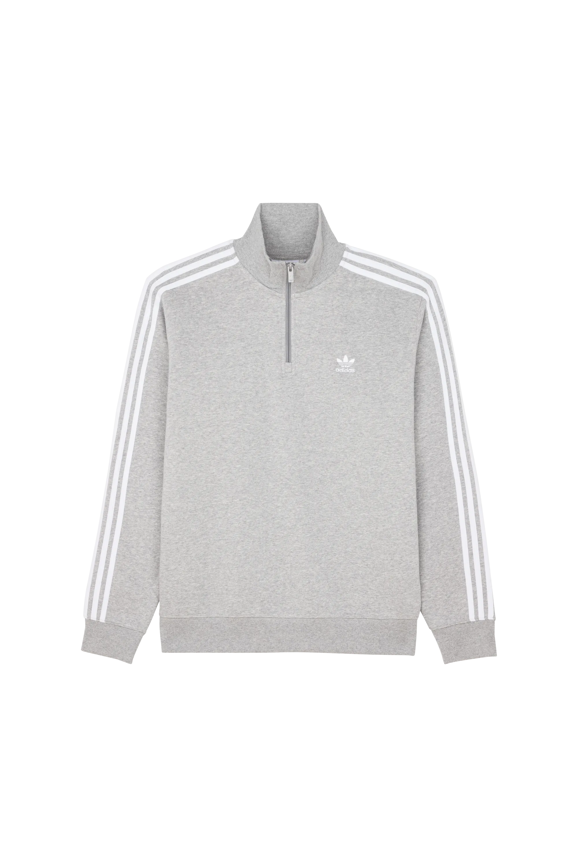 ADIDAS Sweatshirt 3-STRIPE HZ CRW Gris