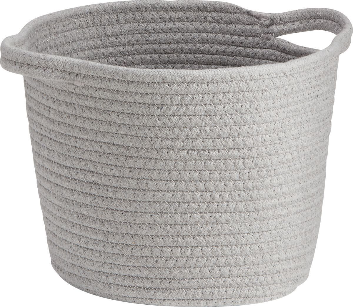 CLEA Korb grau D25xH20cm - Grau / H: 20.0 cm
