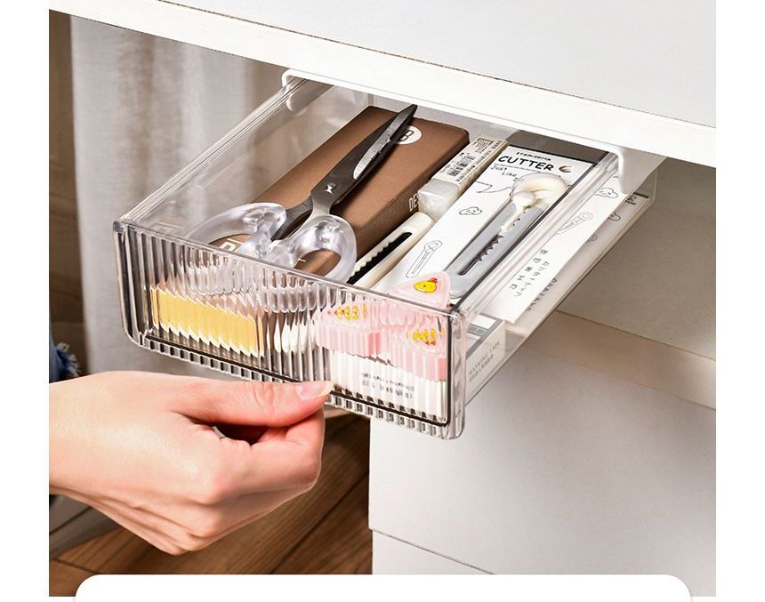 Cutie Pie - Bureau-organizer met zelfklevende lade van kunststof (verschillende ontwerpen)