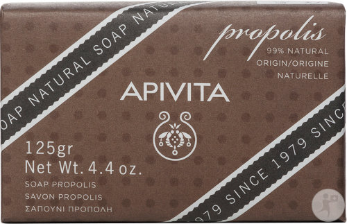 Apivita Savon Naturel À La Propolis Tonifiant Revitalisant Peaux Grasses 125g