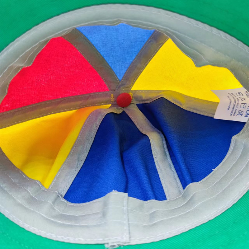 (Ø20cm) Propeller Fischerhut Mütze für Kostüm / Party Helikopter Bucket Hat für Erwachsene   Kinder - Bunt