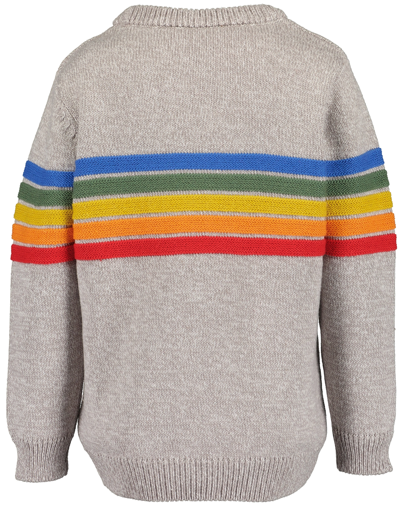 Strickpullover RAINBOW in nebel melange