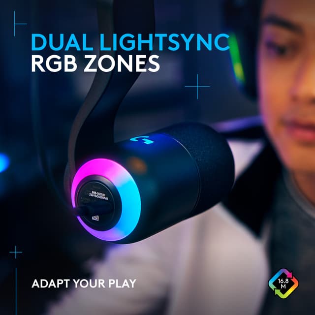 Logitech G YetiCaster GX mikrofon og arm sæt (sort)