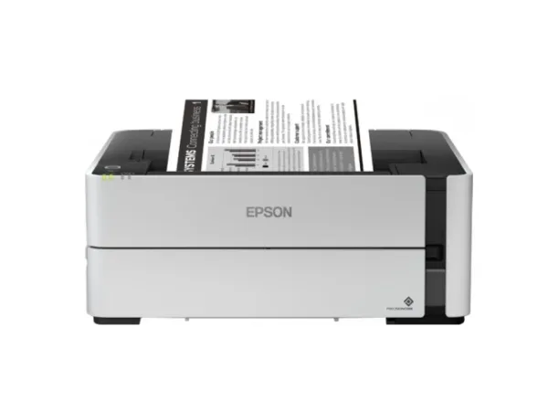 Epson EcoTank M1170 - Printer - S/H - Duplex - blækprinter - kan genopfyldes - A4/Legal - 1200 x 2400 dpi - op til 20 spm - kapacitet: 250 ark - USB 2.0, LAN, Wi-Fi
