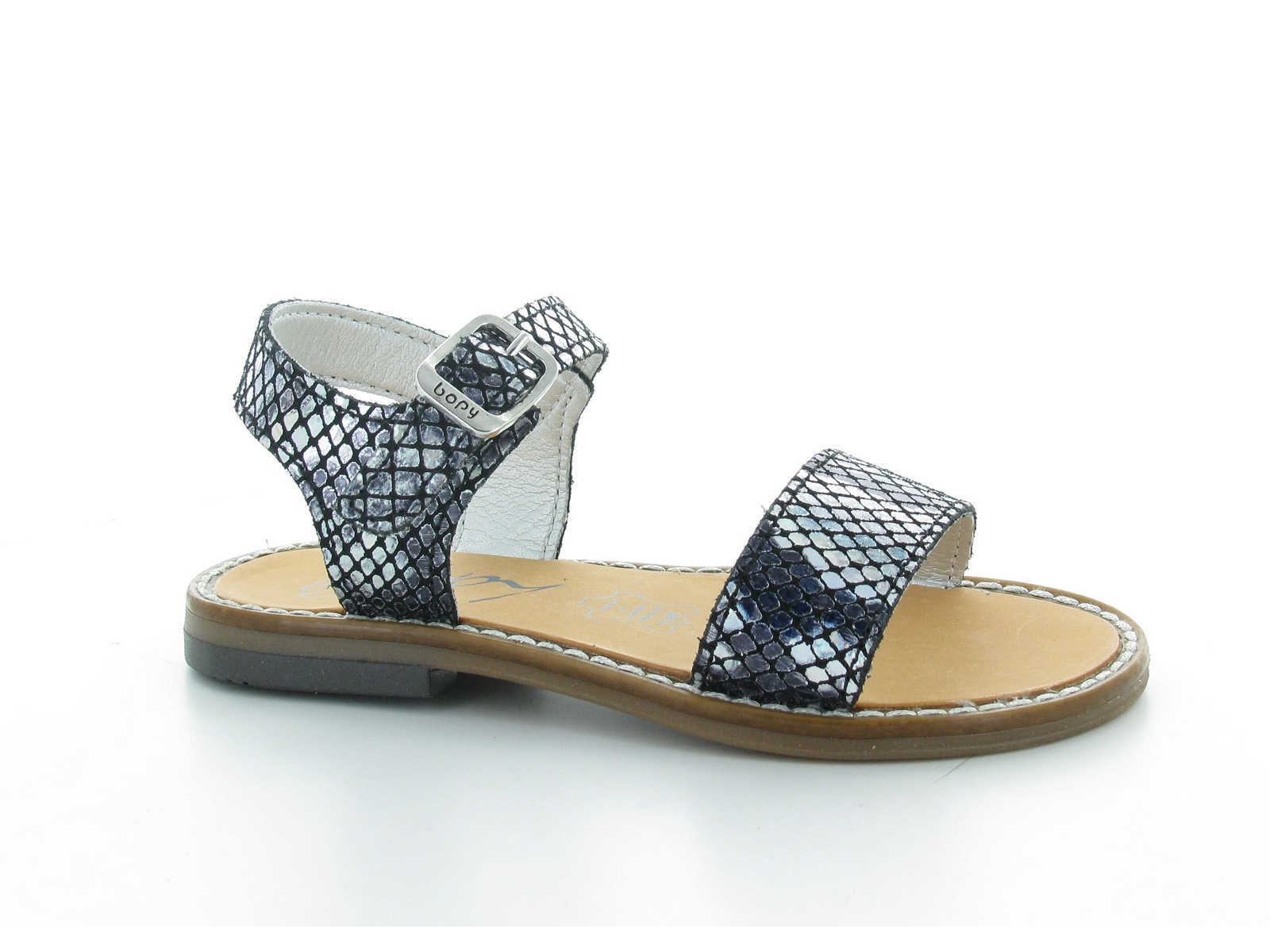 Bopy-ERELLE Cuir Noir Ecaille