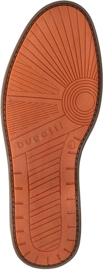 Bugatti Lewis suède veterschoenen beige