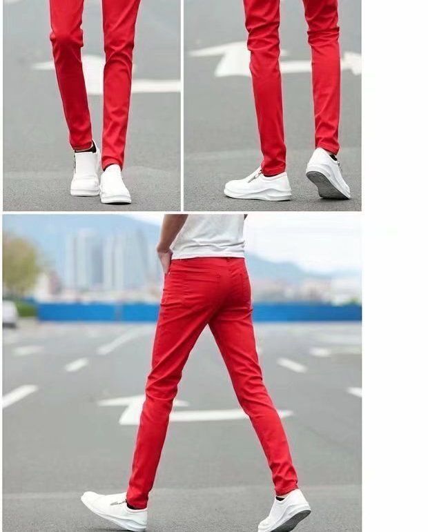 Urtishia - Hoge taille effen jeans