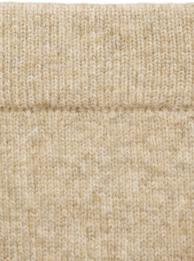 MANGO SKIRT. -- STELLA Medium brown