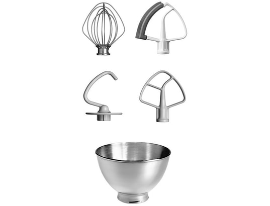 KITCHENAID - Robot culinaire Artisan 4,8L 5KSM175 Gris Argent