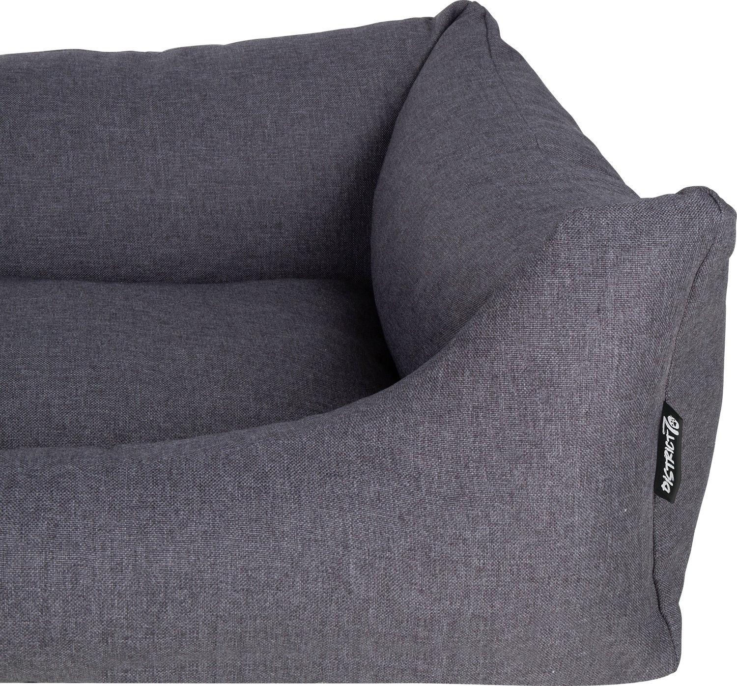 District 70 hondenmand Classic grijs 80 x 60 x 25 cm