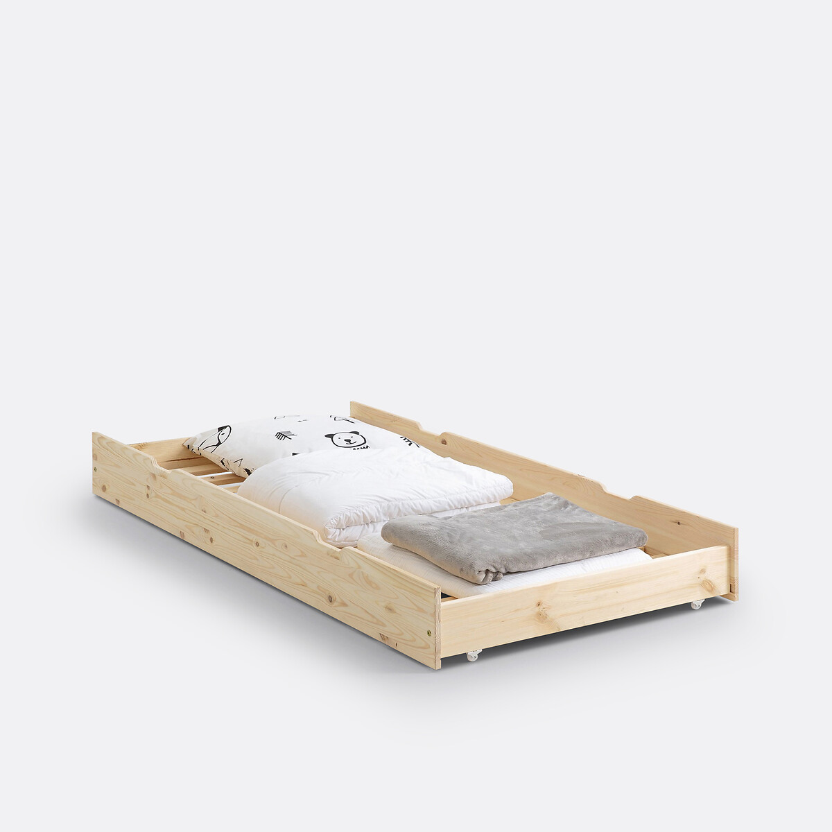 LA REDOUTE INTERIEURS<br>Gaveta de cama em pinho maciço, Empréstimo