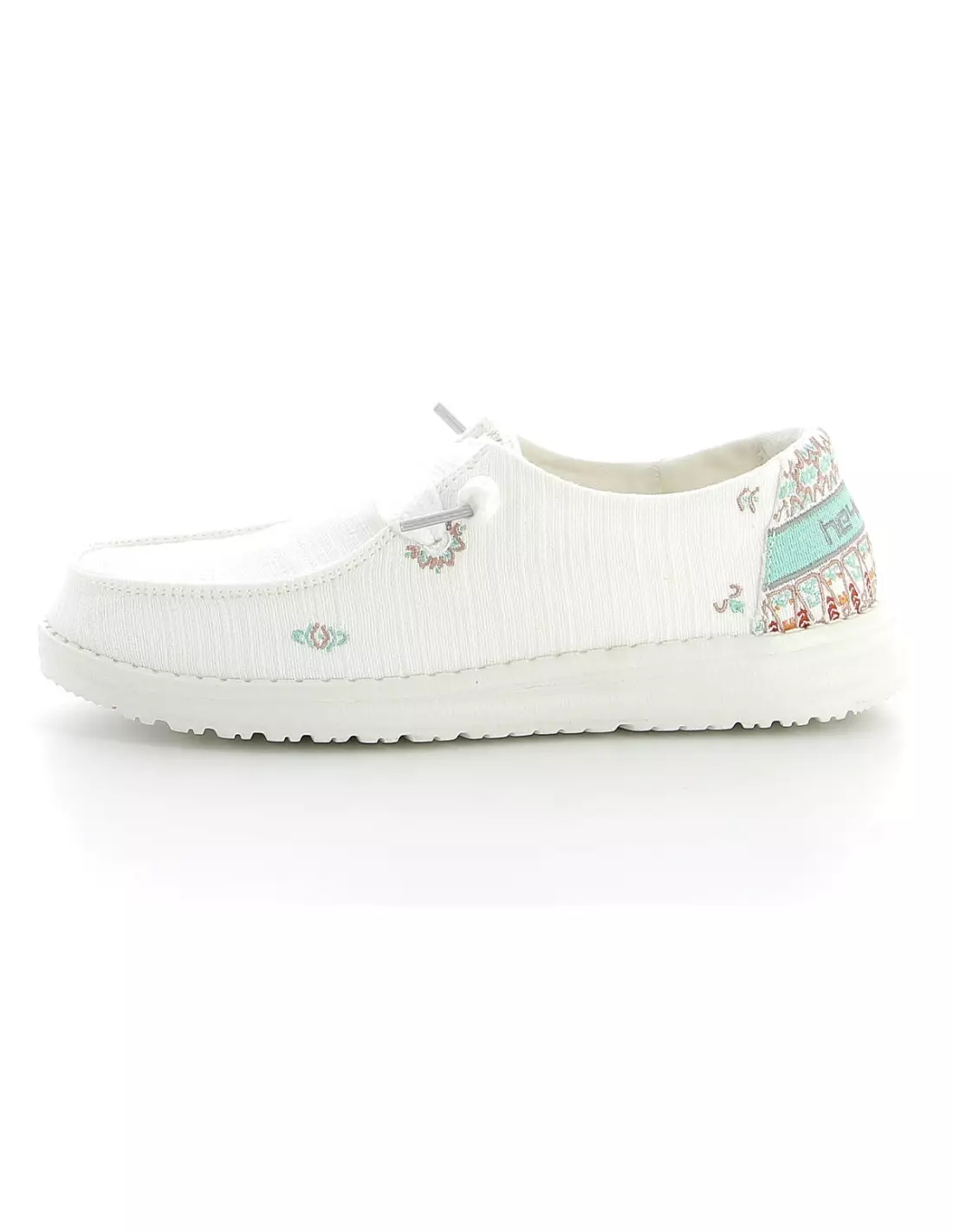 DUDE WENDY FLORA - Espadrilles Lilywhite