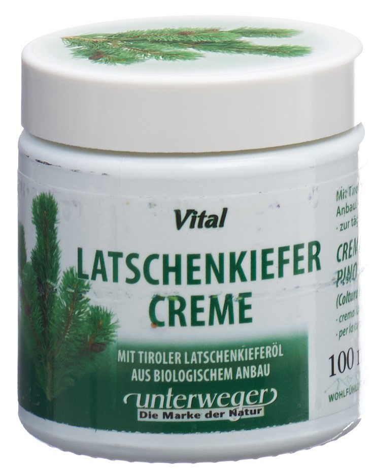 UNTERWEGER Latschenkiefer Vital Crème Creme 100 ml
