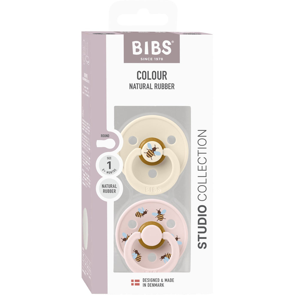 Køb Bibs Ivory Mix Sut Studio Colour Bumblebee Latex 2-Pak