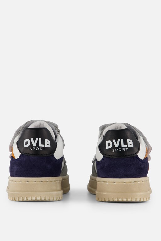 Develab Velcro Sneakers oranje Leer