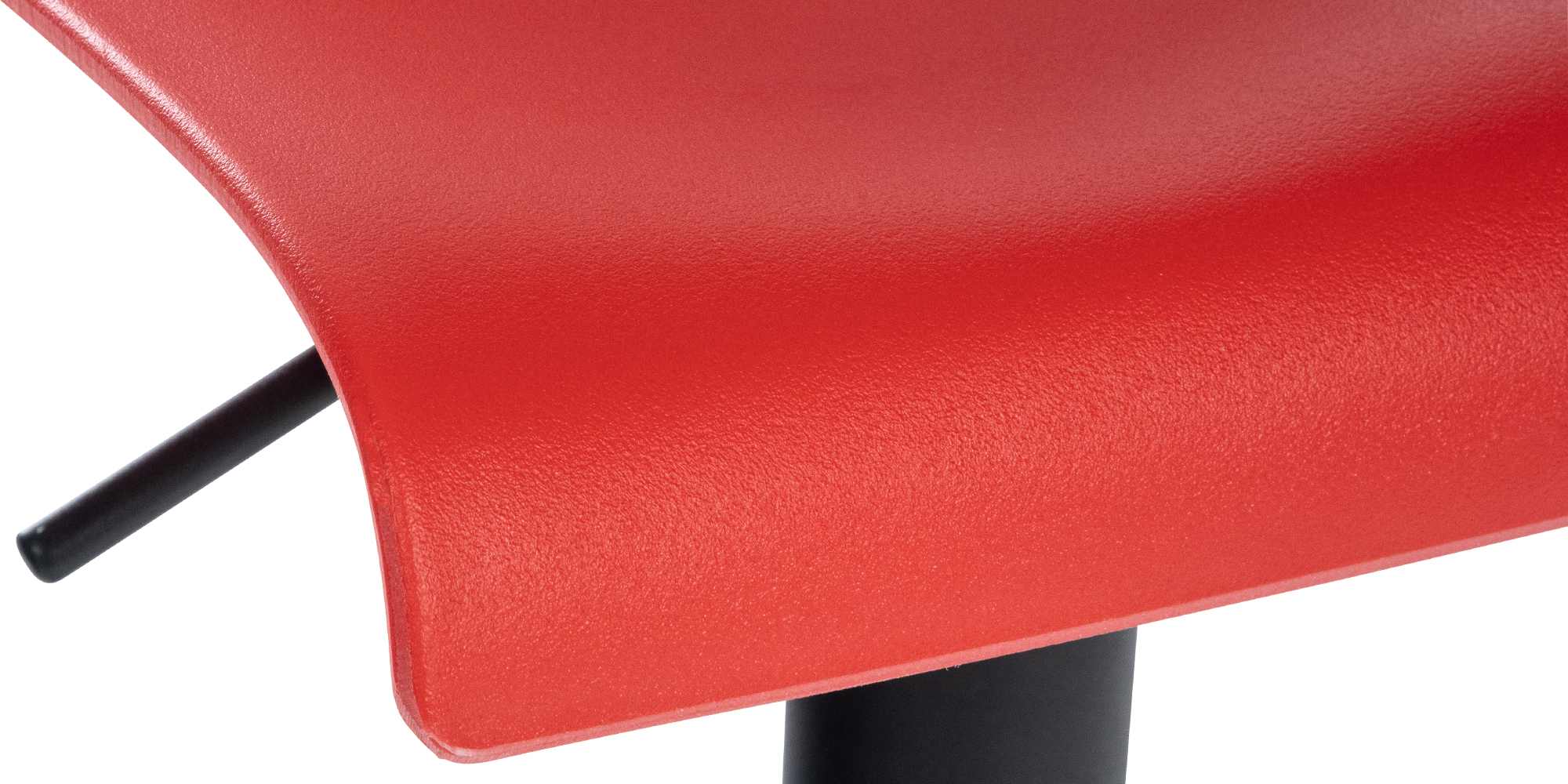 CLP Barhocker Branford I Modern, Höhenverstellbar Mit Lehne I Metallgestell, Bequemer Sitz I Küchenstuhl Oder Esszimmerstuhl