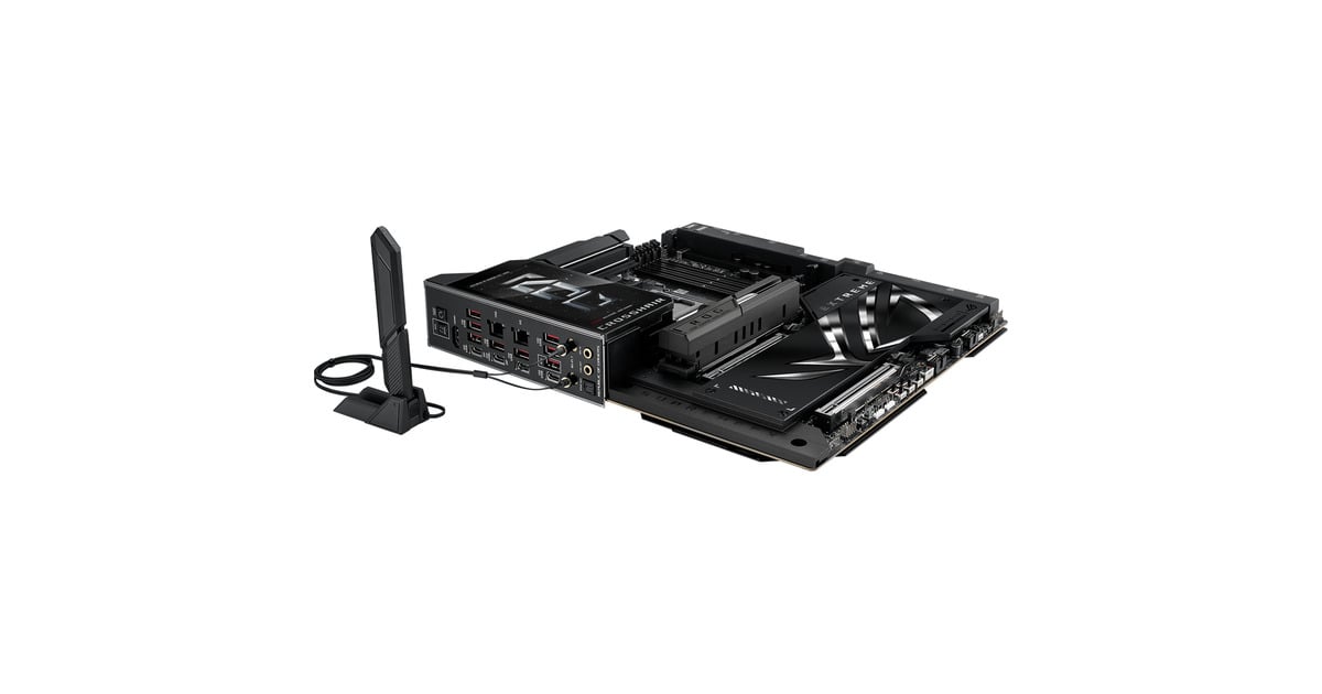 ASUSROG CROSSHAIR X870E EXTREME socket AM5 moederbord  (10Gb-LAN, 5Gb-LAN, Wi-Fi 7, BT, Sound, ATX)
