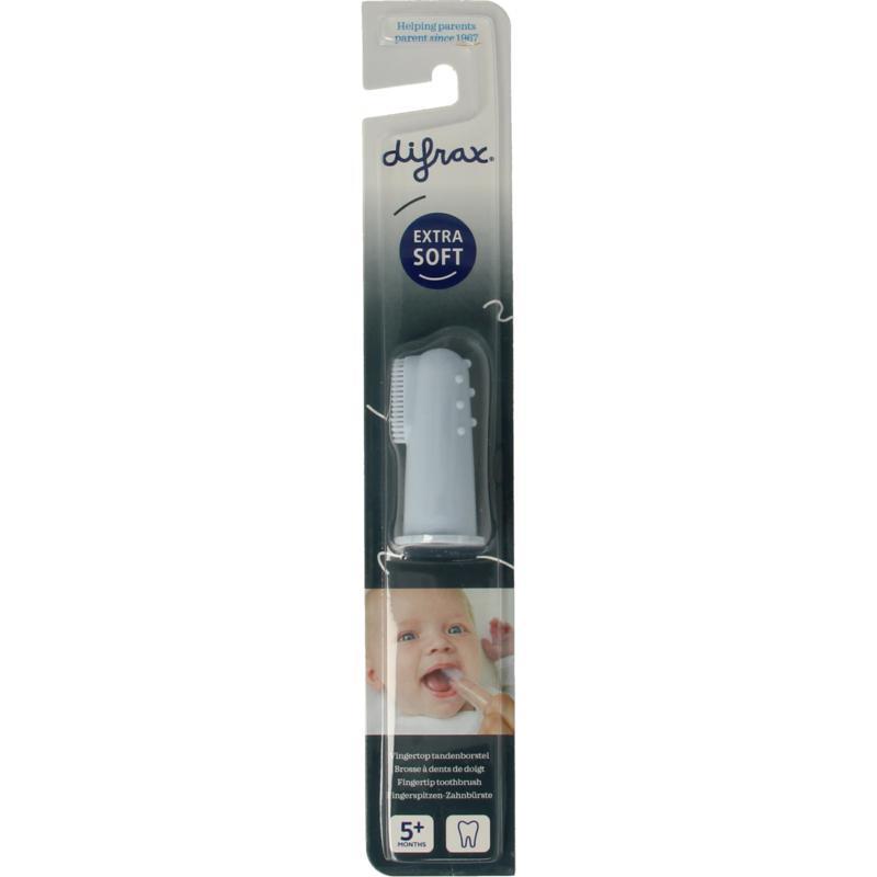 Difrax Vingertop tandenborstel 1 Stuks