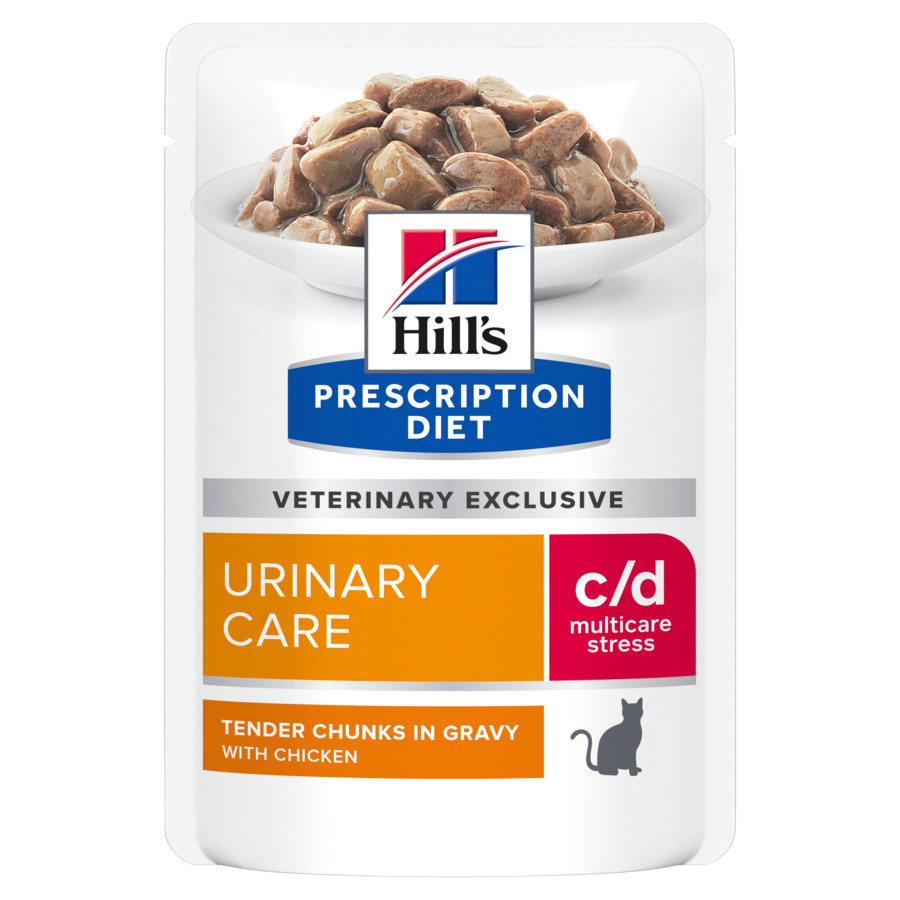 Hill's Prescription Diet Urinary Care c/d sobre para gatos