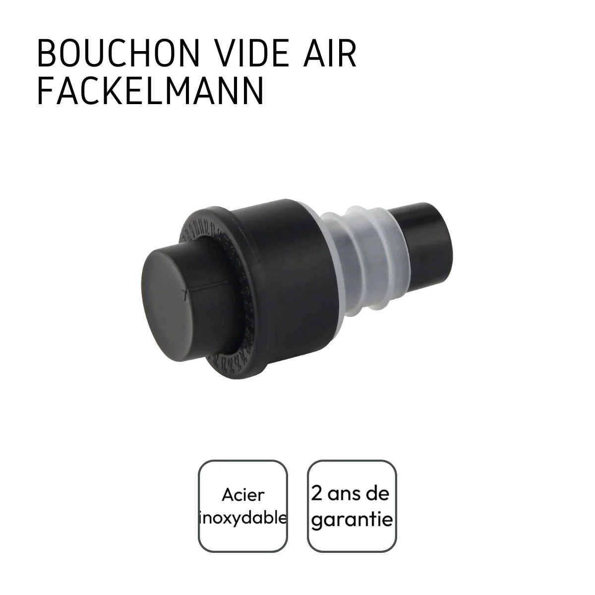 Bouchon de bouteille avec pompe vide air Bar Concept Fackelmann