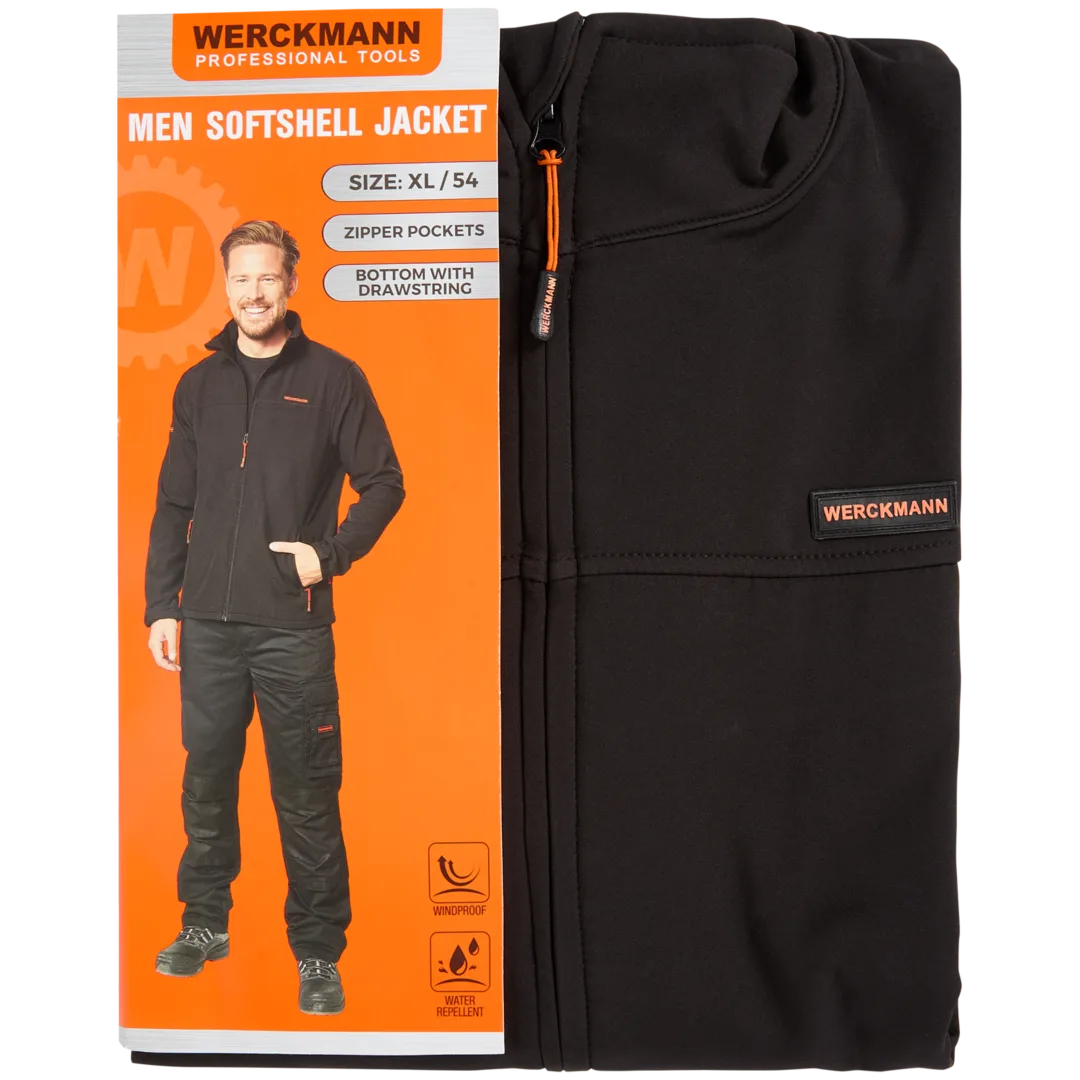 Werckmann softshell jas Maten M - XXL