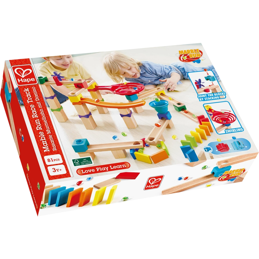 Hape Rasante Murmelbahn mit Domino