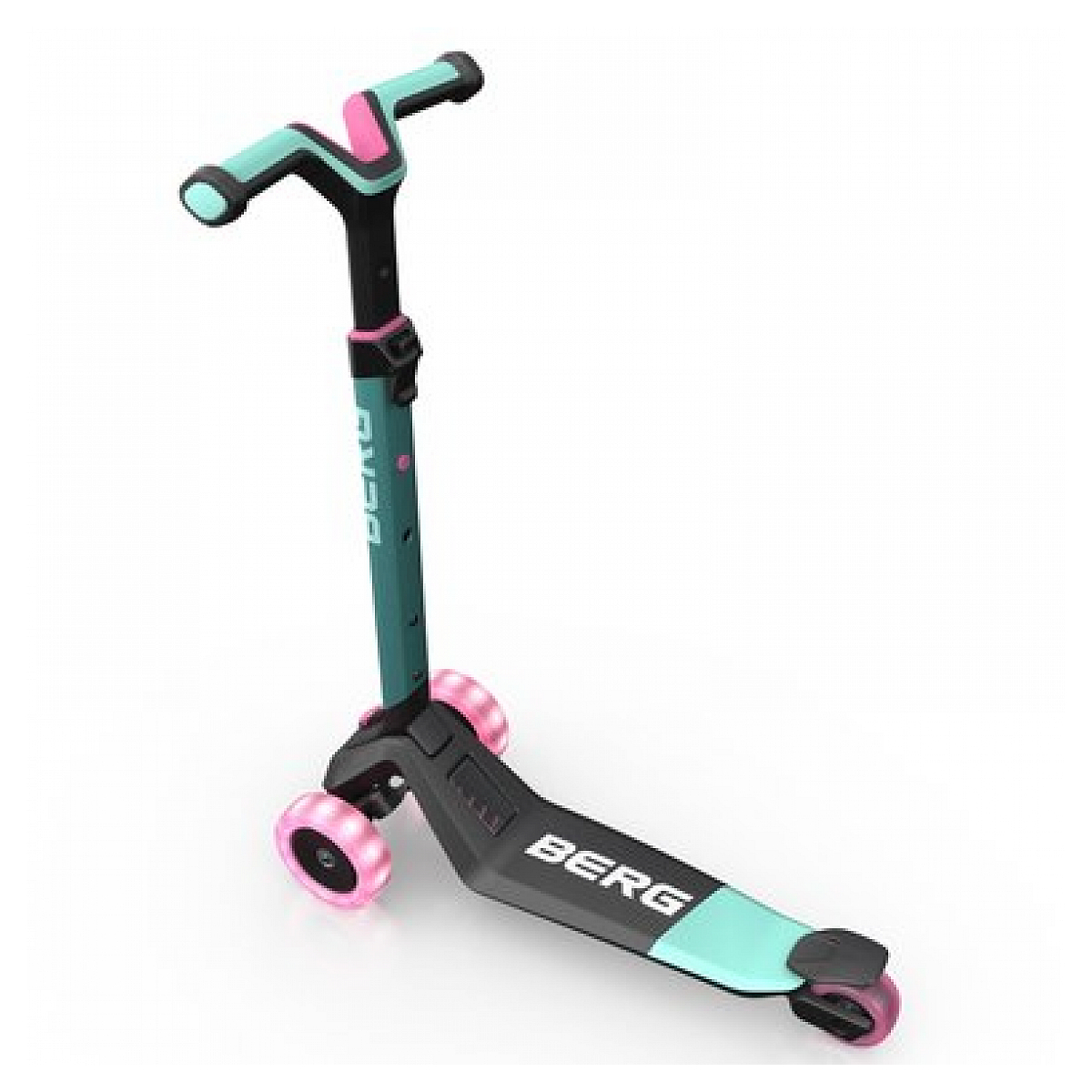 Nexo trottinette pliable menthe-roues led