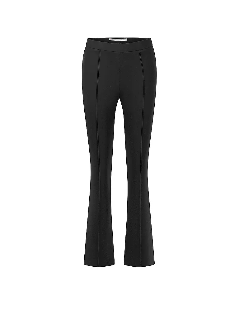 RAFFAELLO ROSSI Hose Flared Fit MACY schwarz
