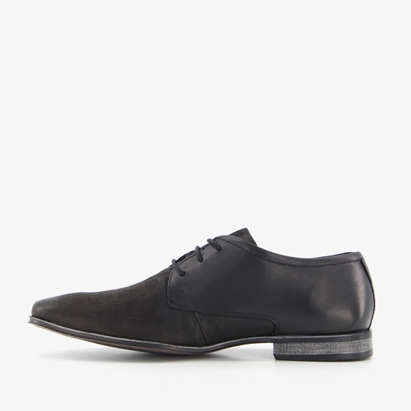 Bugatti leren heren veterschoenen zwart