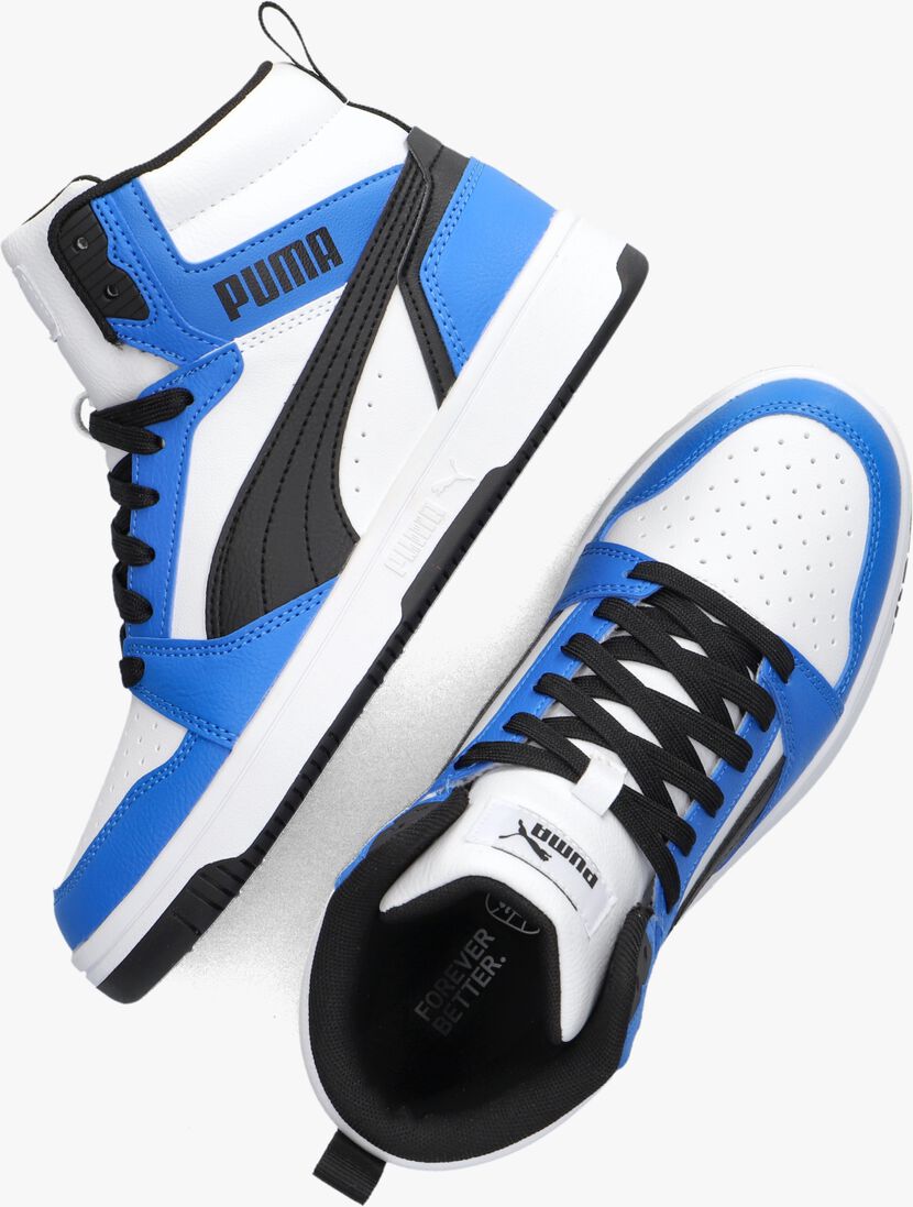 PUMA blauwe puma hoge sneaker rebound v6 mid