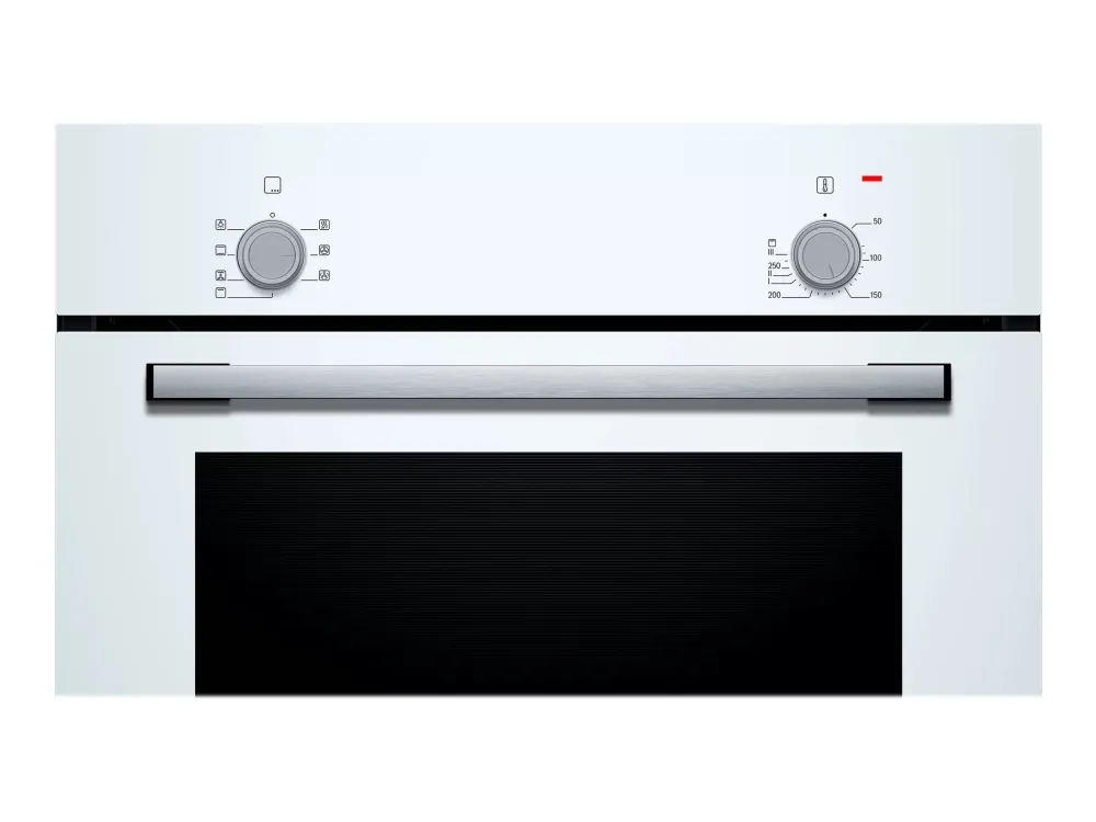 Bosch Serie | 2 HBF010BV1S - Ovn - til indbygning - niche - bredde: 56 cm - dybde: 55 cm - højde: 57.5 cm - Klasse A - hvid