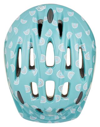 Casque Junior Cairn Sunny Eucalyptus Rainbow Bleu
