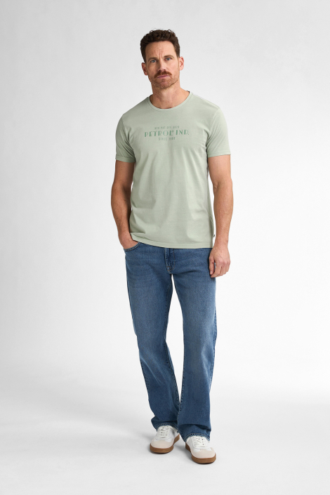 Petrol Industries groene heren t-shirt