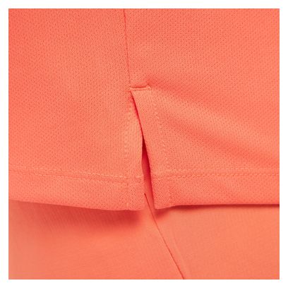 Maillot manches courtes Nike Miler Orange Homme