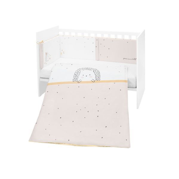 Kikkaboo Conjunto de Cama de 2 Peças Estilo Ue 60/120 Hedge-hugs