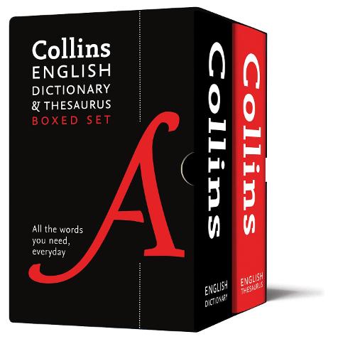 English Dictionary and Thesaurus Boxed Set: All the Words You Need, Every Day (Multiple items, slip-cased)