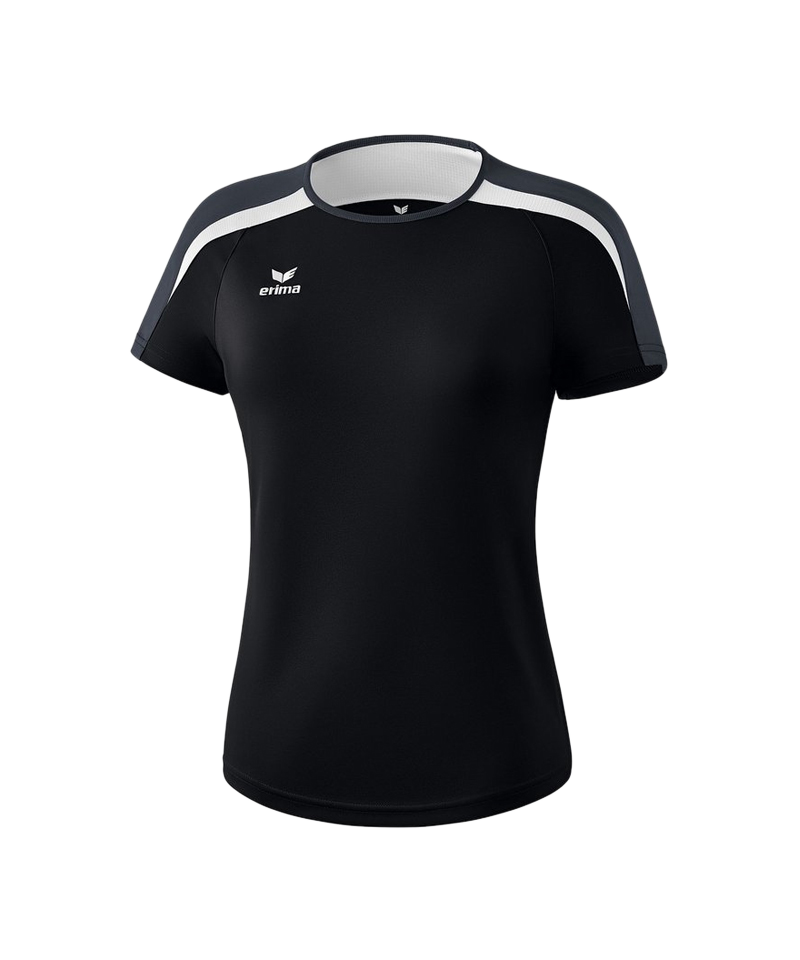 Erima Liga 2.0 T-Shirt Damen Schwarz Weiss Grau