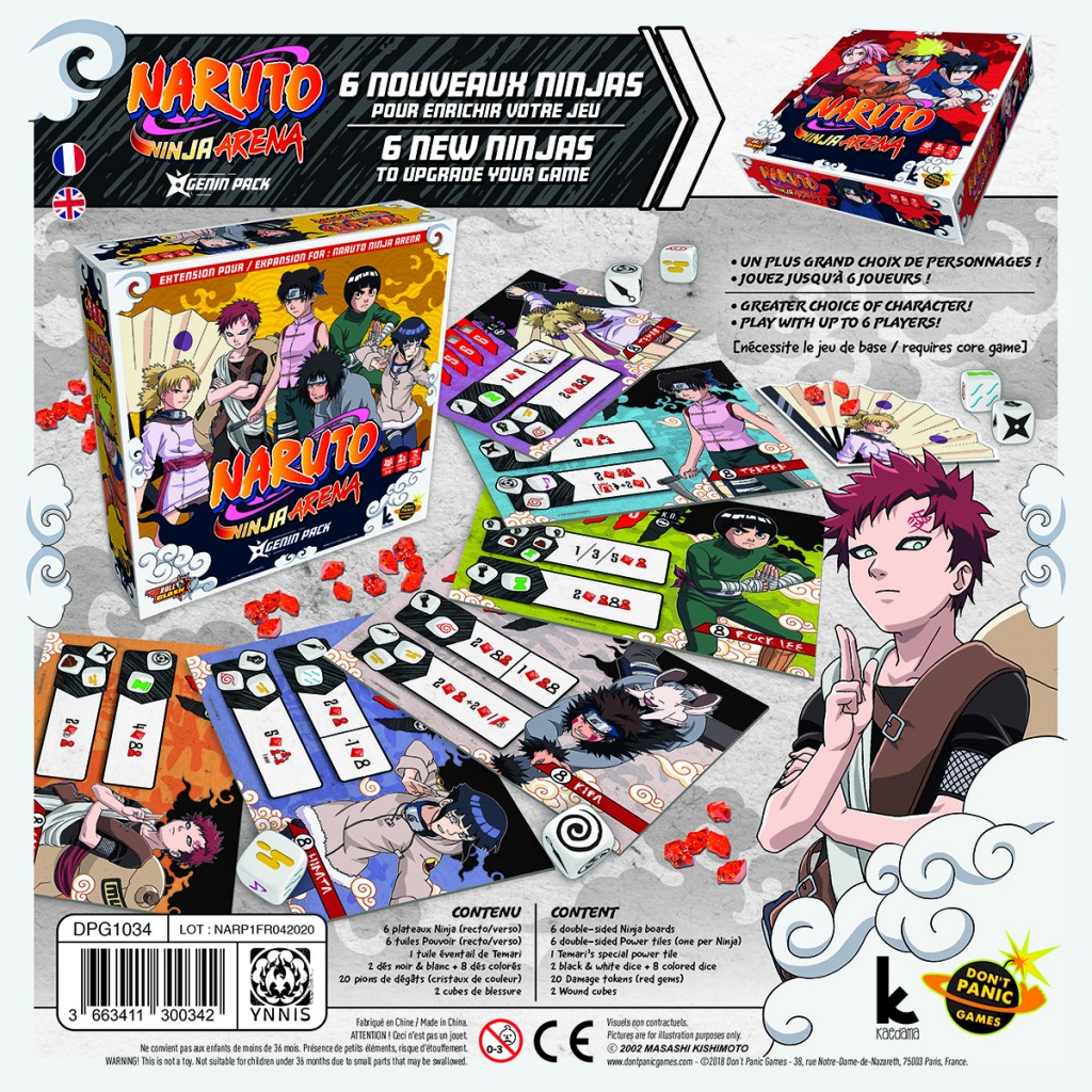 Naruto Ninja Arena - Extension Genin Pack