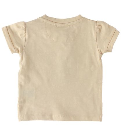 En Fant T-Shirt - Lys Persken m. Kaninchen