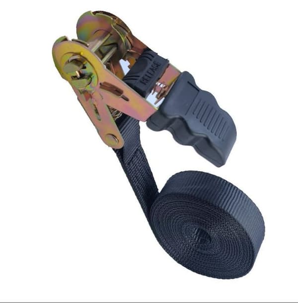 INF 2,5 cm bred 3 m svart skrallefeste