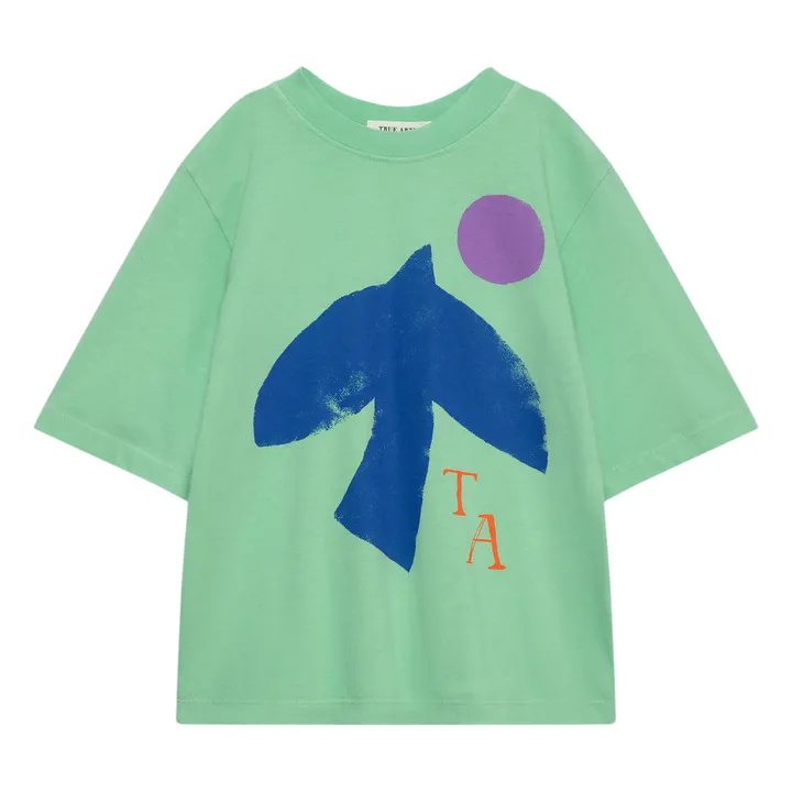 True Artist T-shirt n°05 Oiseau | Vert