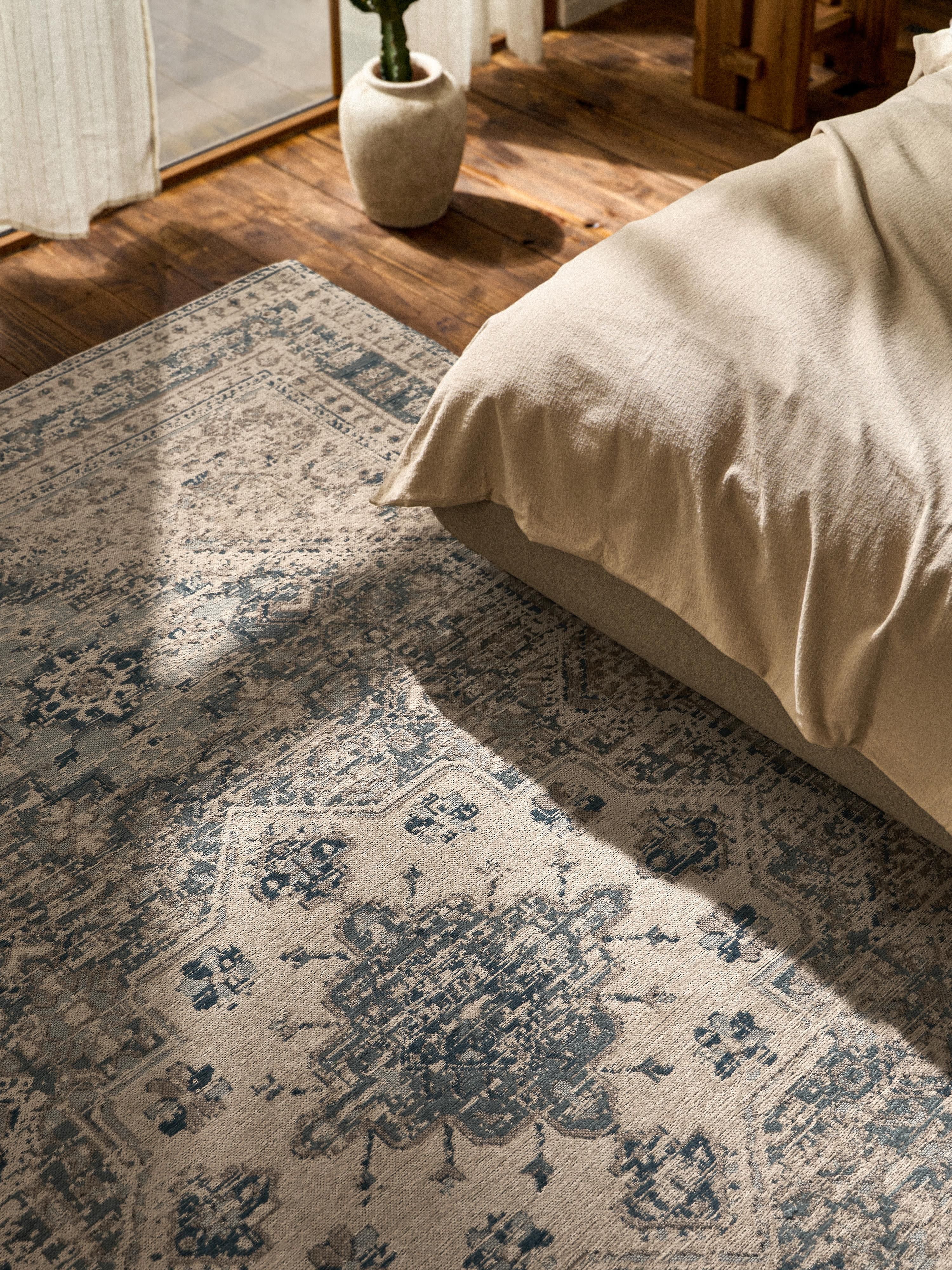 Chenille vloerkleed Mahdi
