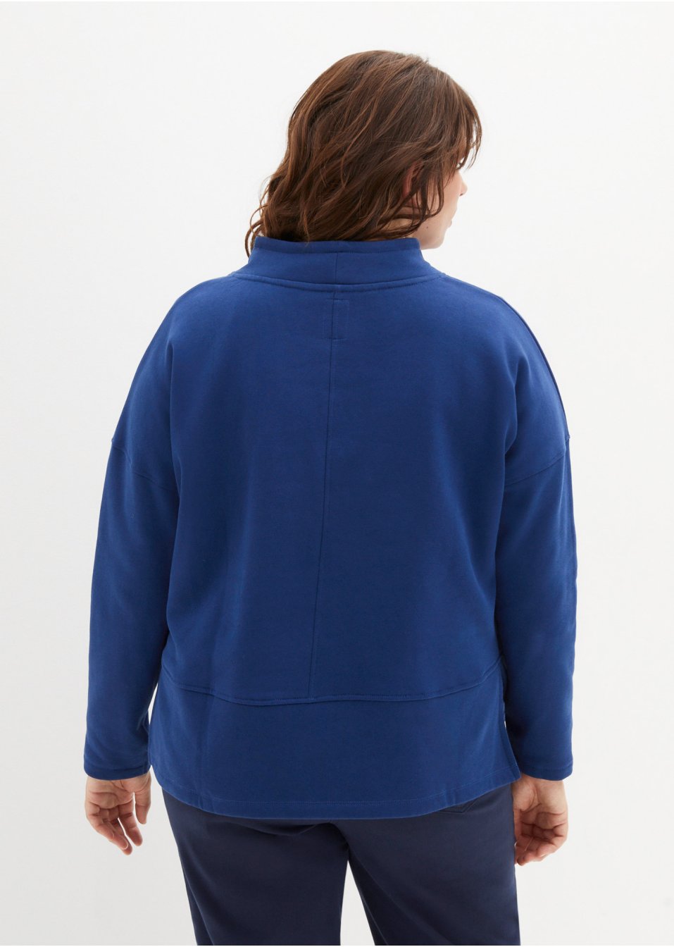 Sweat-shirt avec col montant